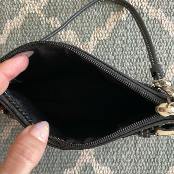 COACH Black Leather Wristlet - Picture 8 of 10